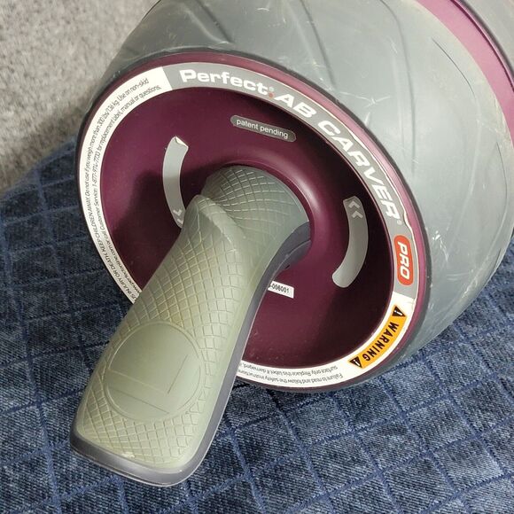 Perfect Fitness Ab Carver Pro Roller Wheel With Built In Spring Resistance - Picture 3 of 4